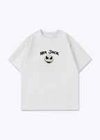 Her Jack Oversized Shirt - White Front (Designed)